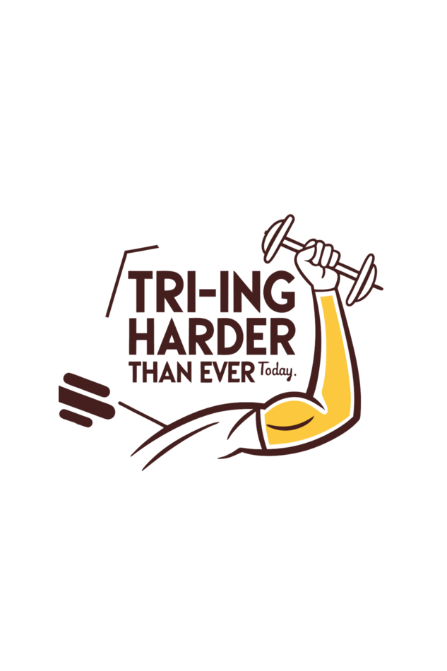 Triceps Day- Trying Harder Sweatshirt