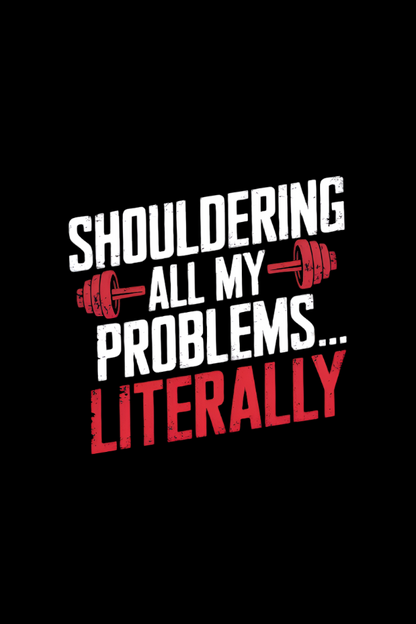 Shouldering All My Problems Oversized T-Shirt