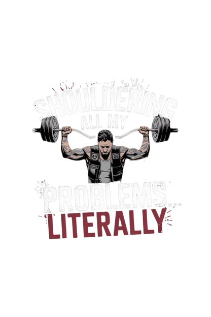 Shoulder All My Problems Oversized T-Shirt