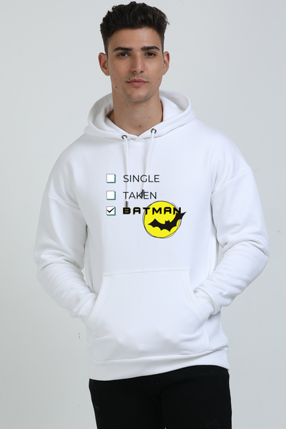 Single, Taken, Batman Oversized Hoodie