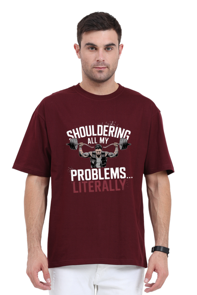 Shoulder All My Problems Oversized T-Shirt