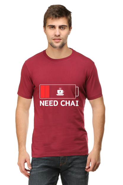 Recharge with Chai: Low Battery Tee