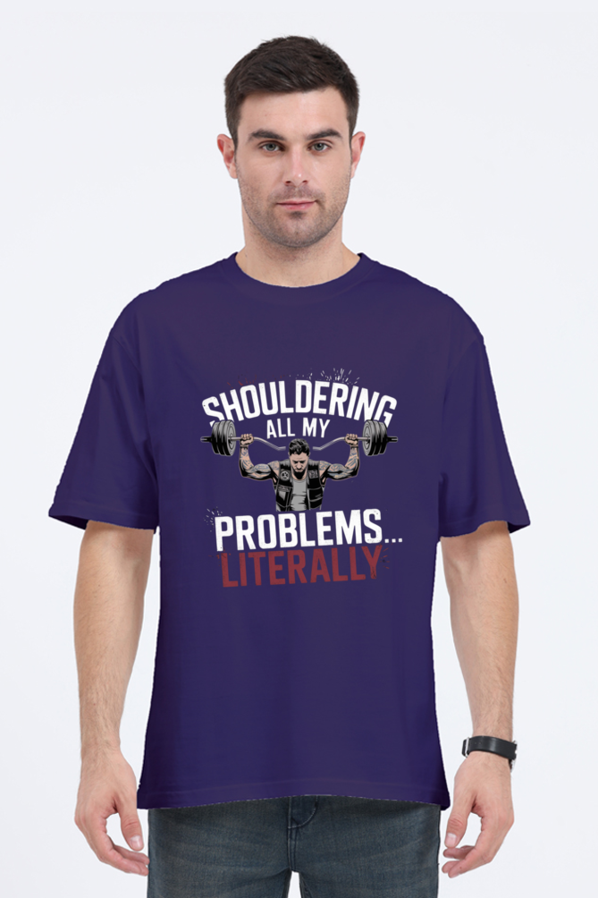 Shoulder All My Problems Oversized T-Shirt