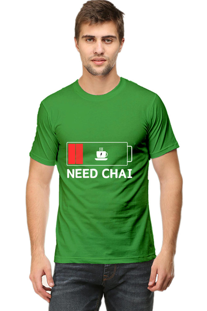 Recharge with Chai: Low Battery Tee