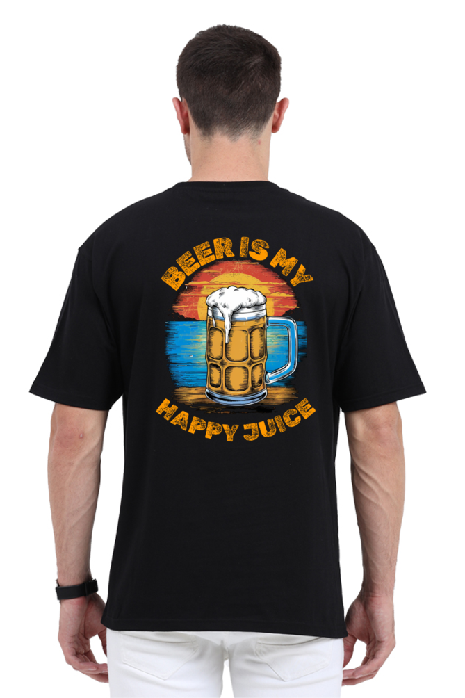 Oversized Tee for HAPPY BEER