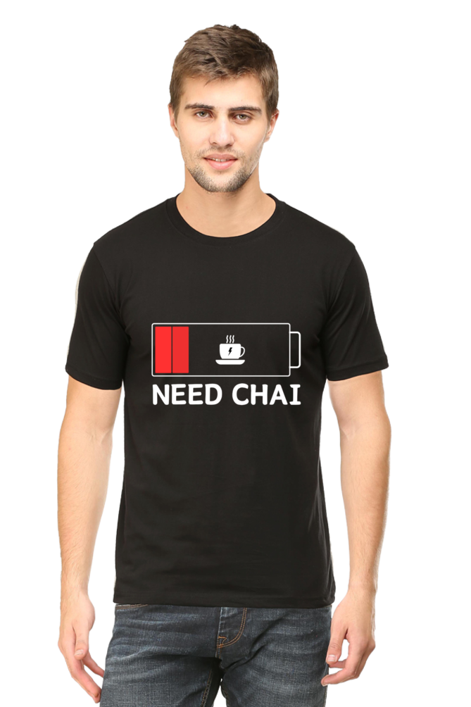 Recharge with Chai: Low Battery Tee