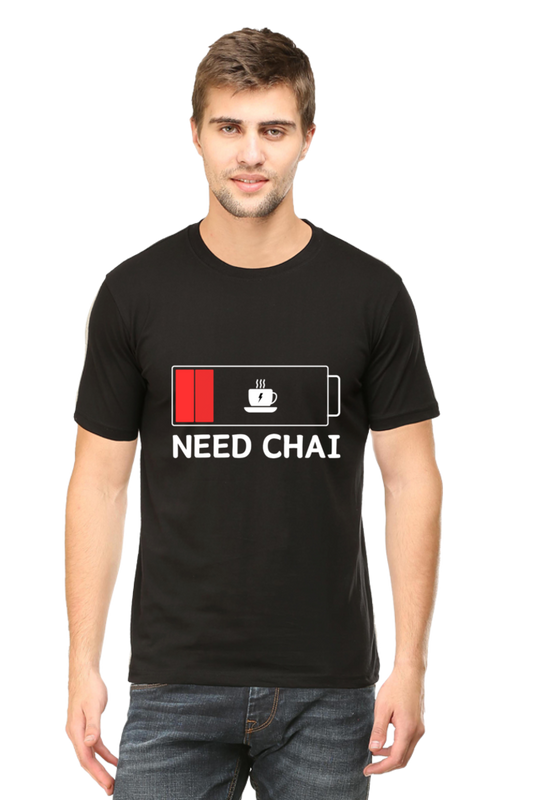 Recharge with Chai: Low Battery Tee