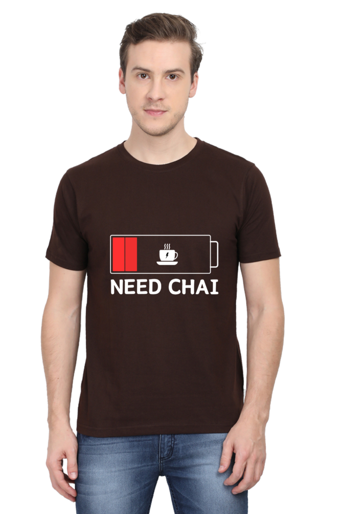 Recharge with Chai: Low Battery Tee