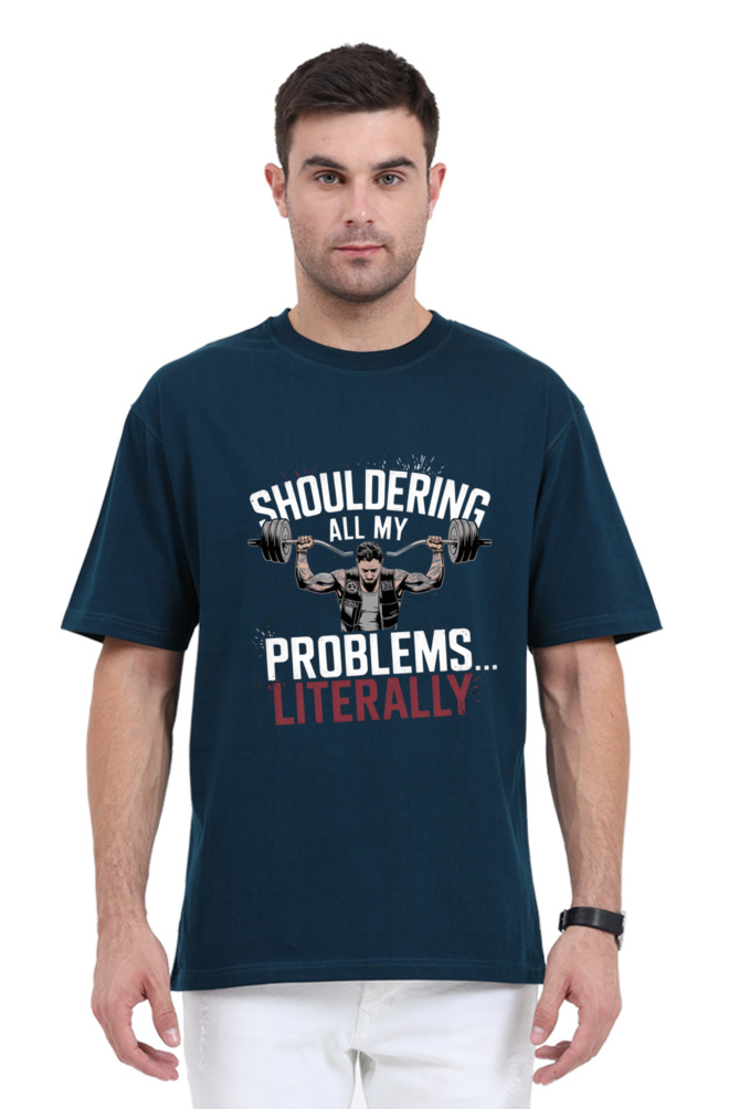 Shoulder All My Problems Oversized T-Shirt