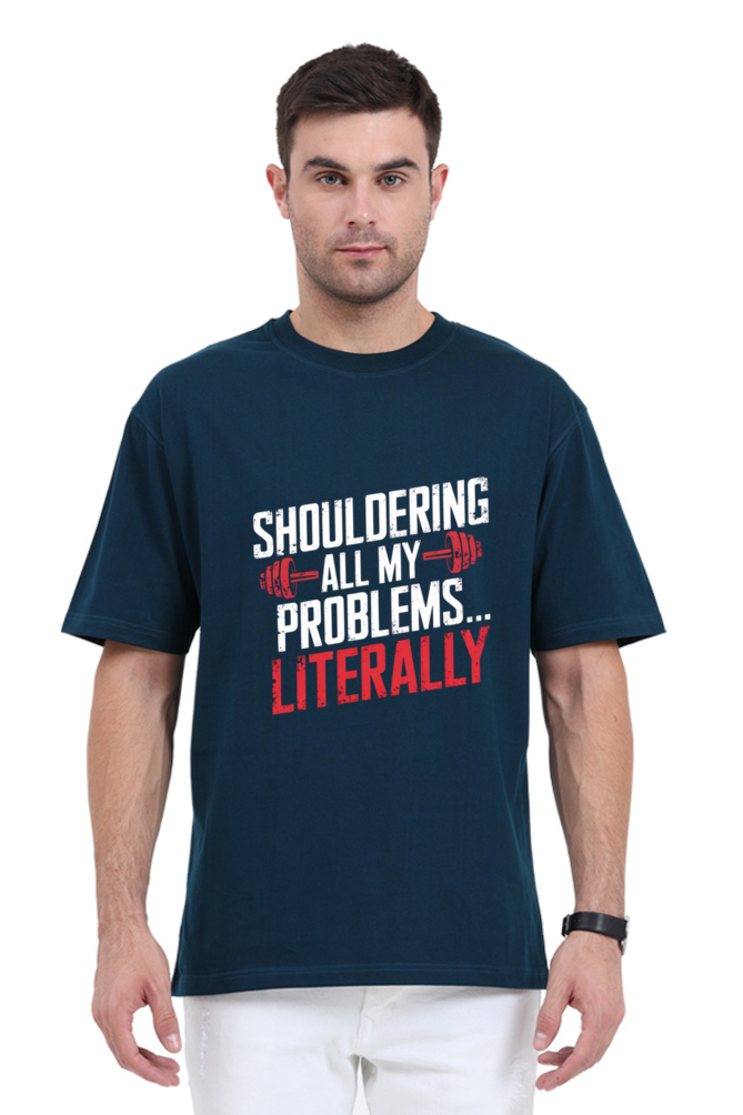 Shouldering All My Problems Oversized T-Shirt