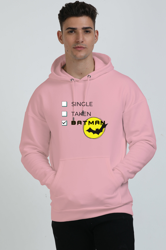 Single, Taken, Batman Oversized Hoodie