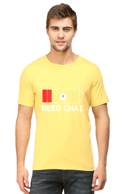 Recharge with Chai: Low Battery Tee