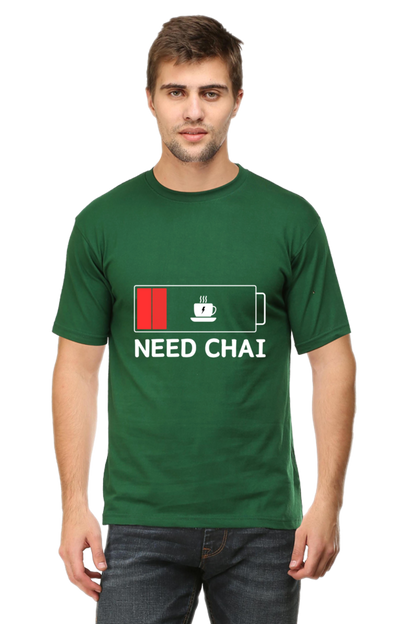 Recharge with Chai: Low Battery Tee