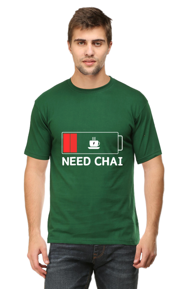 Recharge with Chai: Low Battery Tee