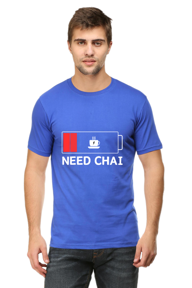 Recharge with Chai: Low Battery Tee