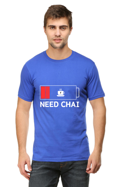 Recharge with Chai: Low Battery Tee